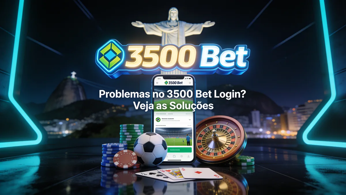 Problemas no 3500 Bet Login? Veja as Soluções para jogadores no Brasil